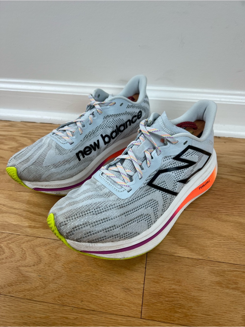 New Balance FuelCell SuperComp Trainer v2 Ice Blue W 10.5 M 9 - Picture 4 of 14